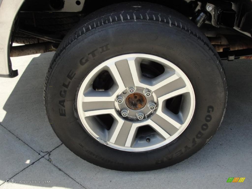 2006 F150 XLT SuperCrew - Dark Toreador Red Metallic / Medium/Dark Flint photo #14
