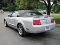 2005 Satin Silver Metallic Ford Mustang V6 Premium Convertible  photo #12