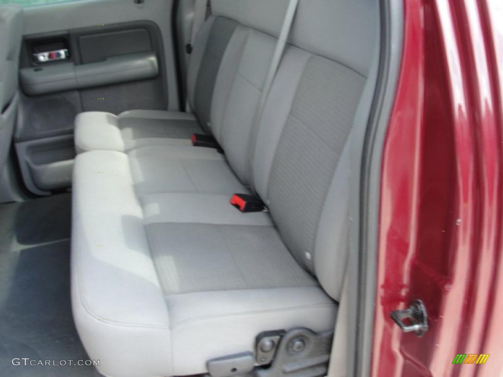 2006 F150 XLT SuperCrew - Dark Toreador Red Metallic / Medium/Dark Flint photo #28