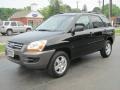 2007 Black Cherry Kia Sportage LX  photo #1