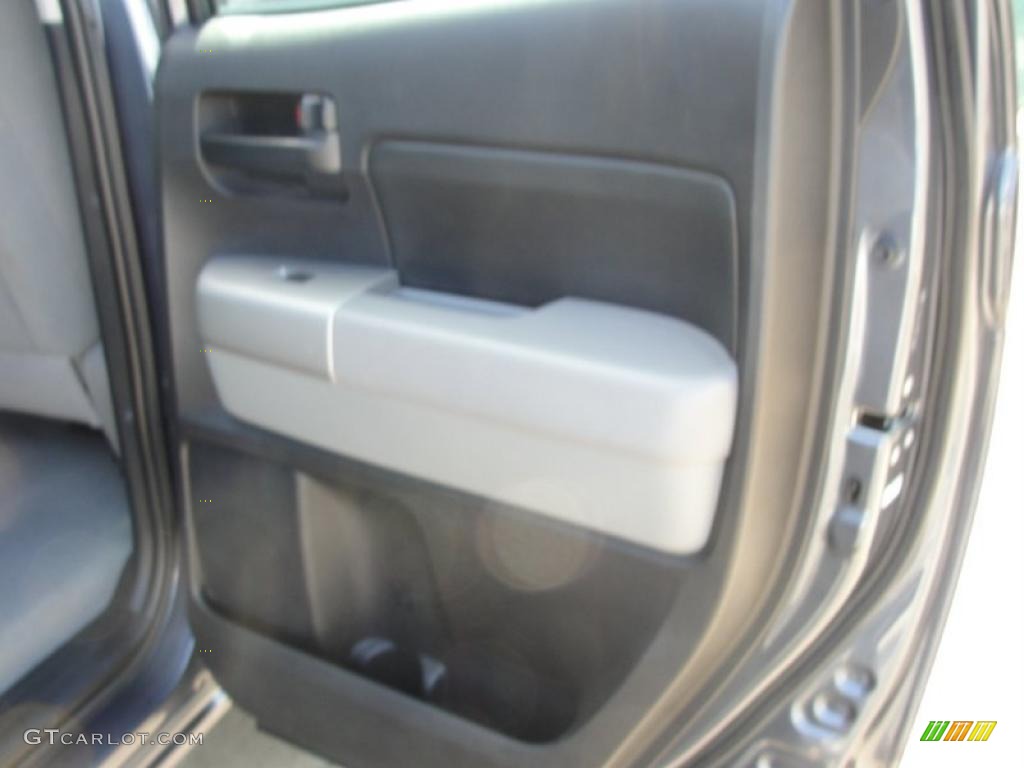2008 Tundra SR5 Double Cab - Slate Gray Metallic / Graphite Gray photo #26