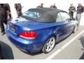 2008 Montego Blue Metallic BMW 1 Series 135i Convertible  photo #3