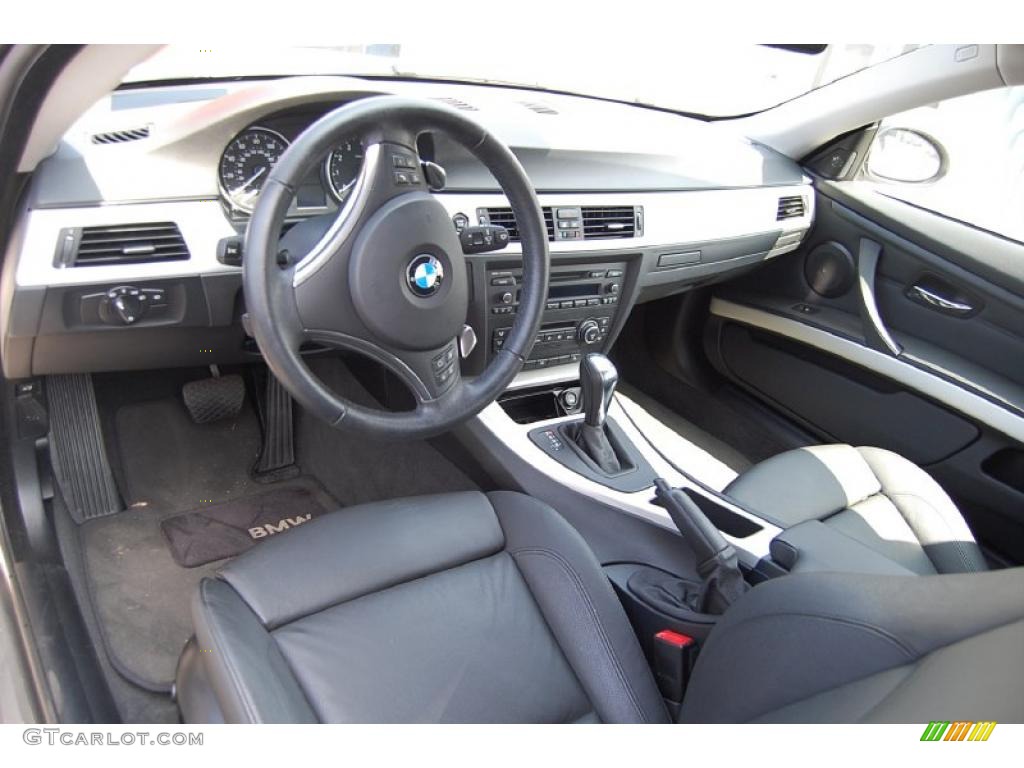 2008 3 Series 328i Coupe - Alpine White / Black photo #4