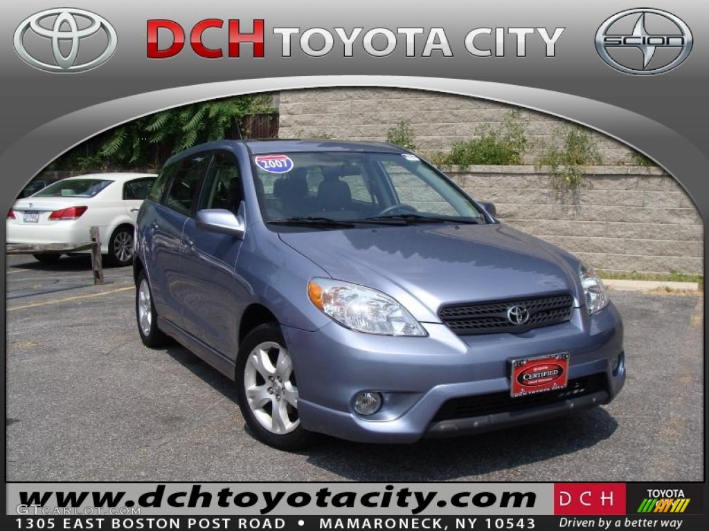 Cosmic Blue Metallic Toyota Matrix