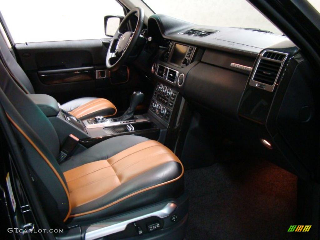 2008 Range Rover Westminster Supercharged - Java Black Pearlescent / Westminster Jet Black/Tan photo #10