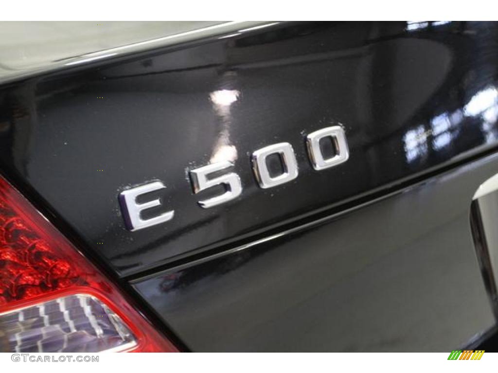 2003 E 500 Sedan - Black / Oyster photo #33