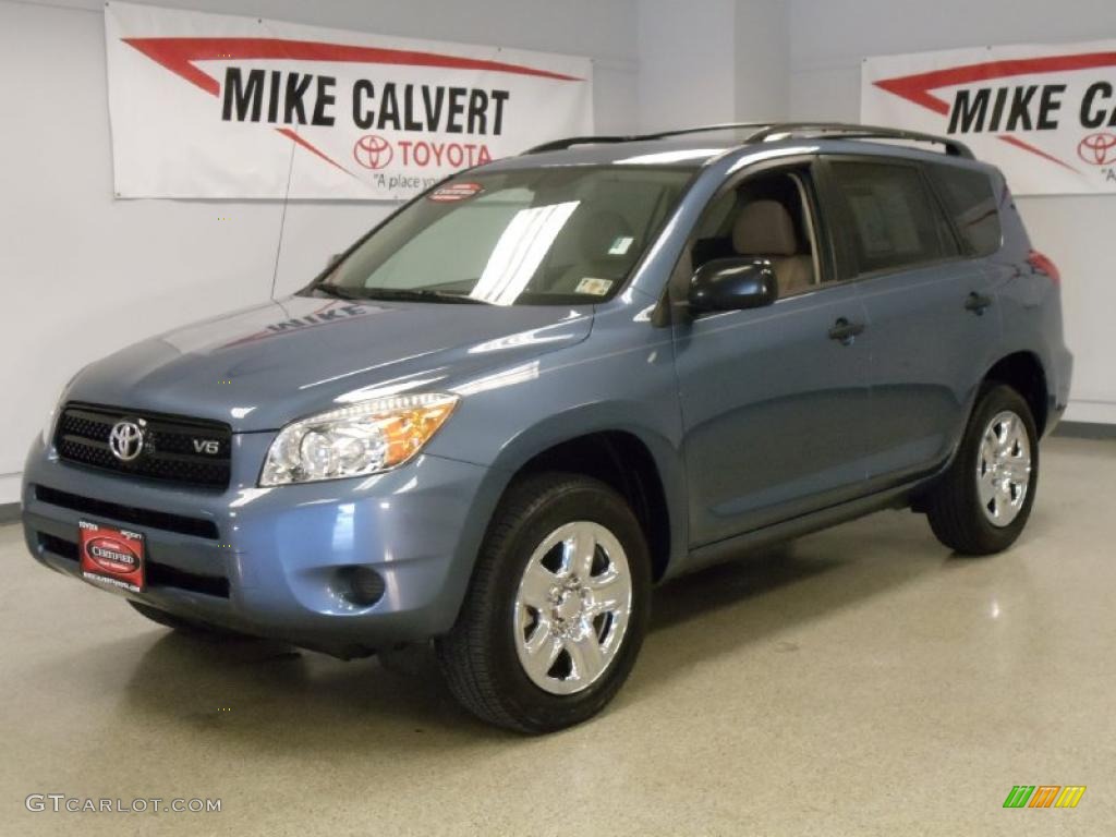 2008 RAV4 V6 - Pacific Blue Metallic / Taupe photo #1