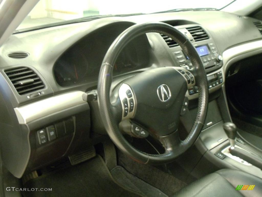 2008 TSX Sedan - Alabaster Silver Metallic / Ebony photo #9