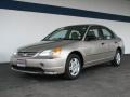 Titanium Metallic - Civic LX Sedan Photo No. 1