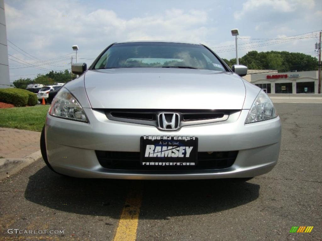 2003 Accord EX V6 Sedan - Satin Silver Metallic / Black photo #2