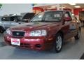 Chianti Red - Elantra GLS Sedan Photo No. 2