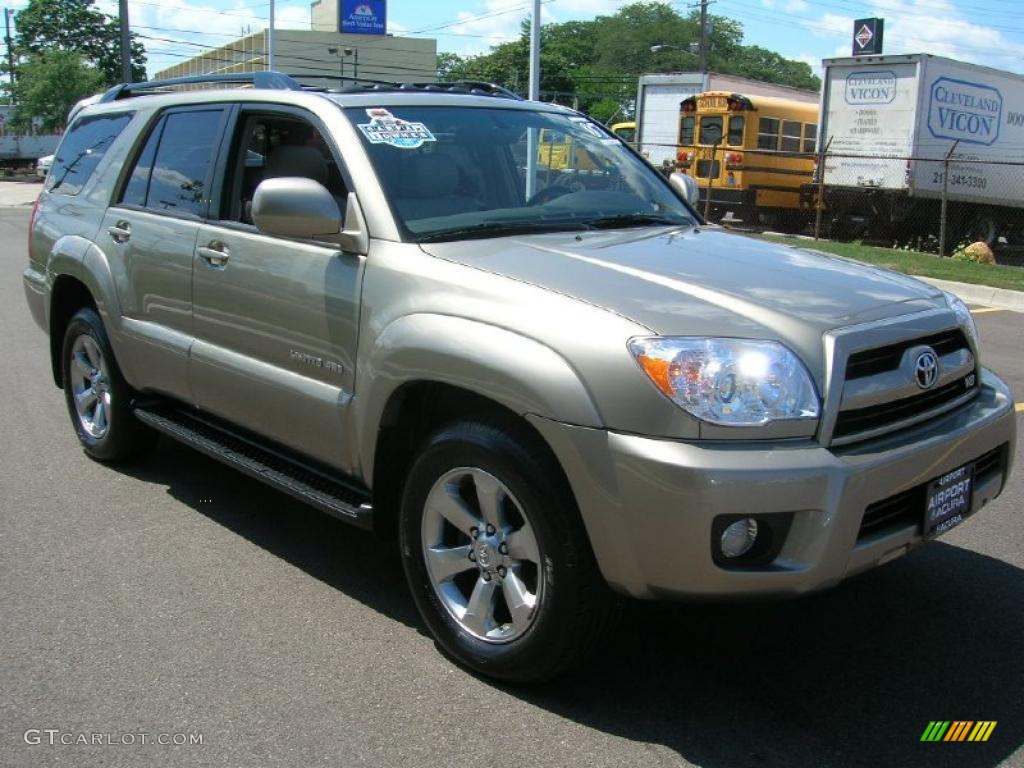 2007 4Runner Limited 4x4 - Driftwood Pearl / Taupe photo #3