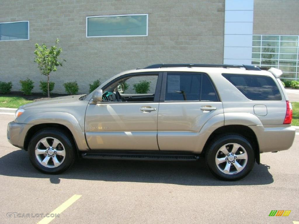 2007 4Runner Limited 4x4 - Driftwood Pearl / Taupe photo #8