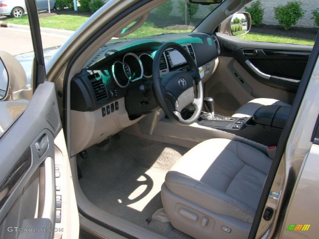 2007 4Runner Limited 4x4 - Driftwood Pearl / Taupe photo #9