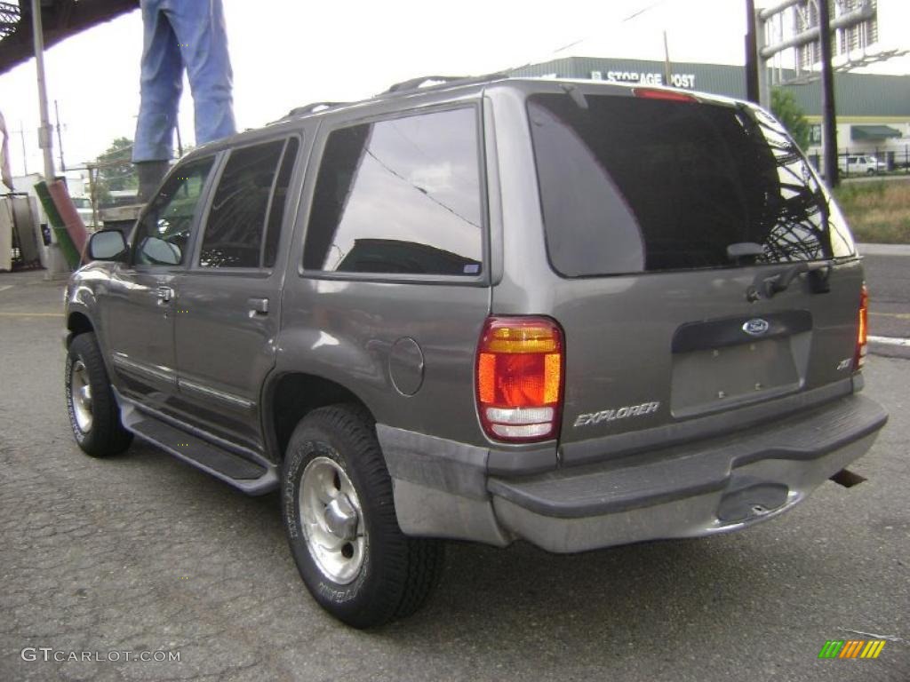1999 Explorer XLT 4x4 - Medium Platinum Metallic / Medium Graphite Grey photo #4