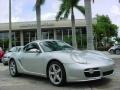 2007 Arctic Silver Metallic Porsche Cayman S  photo #1