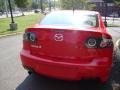 2007 True Red Mazda MAZDA3 i Sport Sedan  photo #3