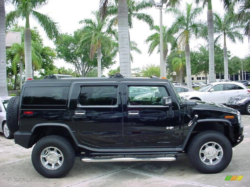 2007 H2 SUV - Black / Ebony Black photo #5