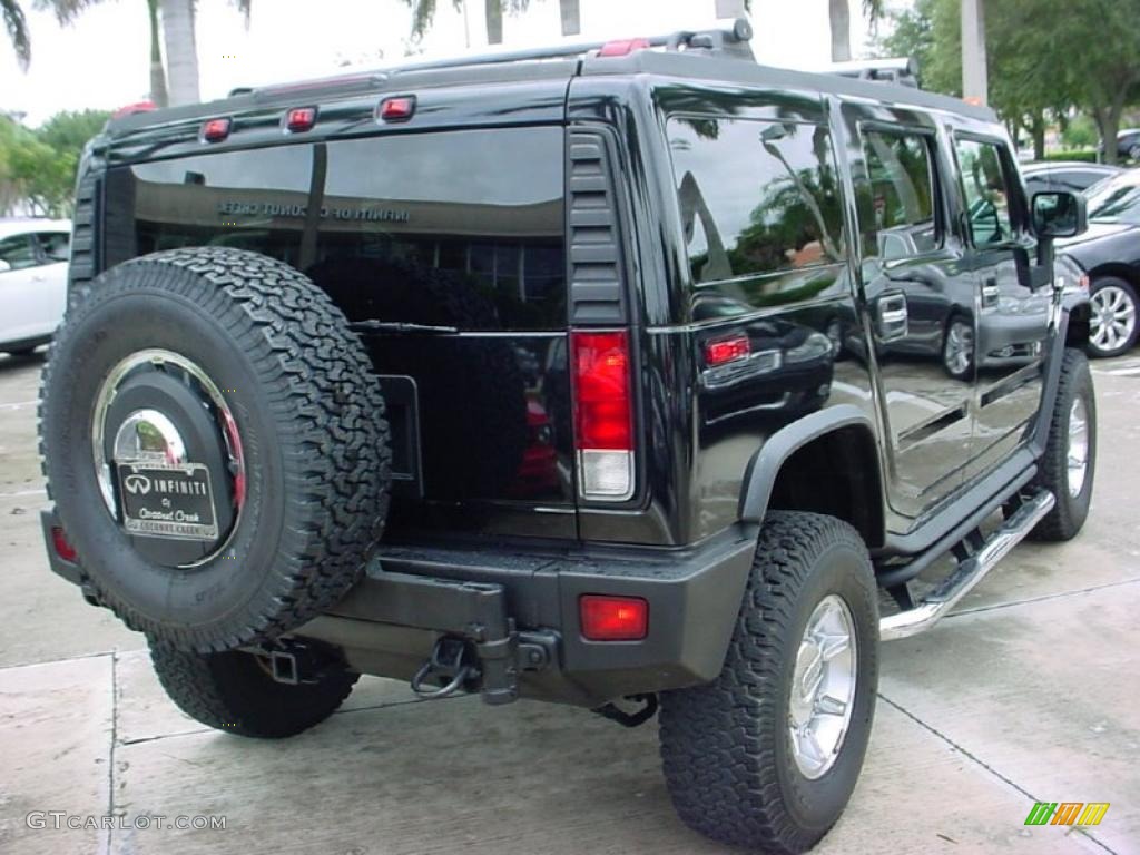 2007 H2 SUV - Black / Ebony Black photo #6