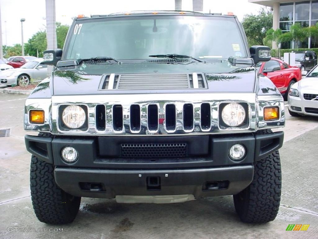 2007 H2 SUV - Black / Ebony Black photo #14