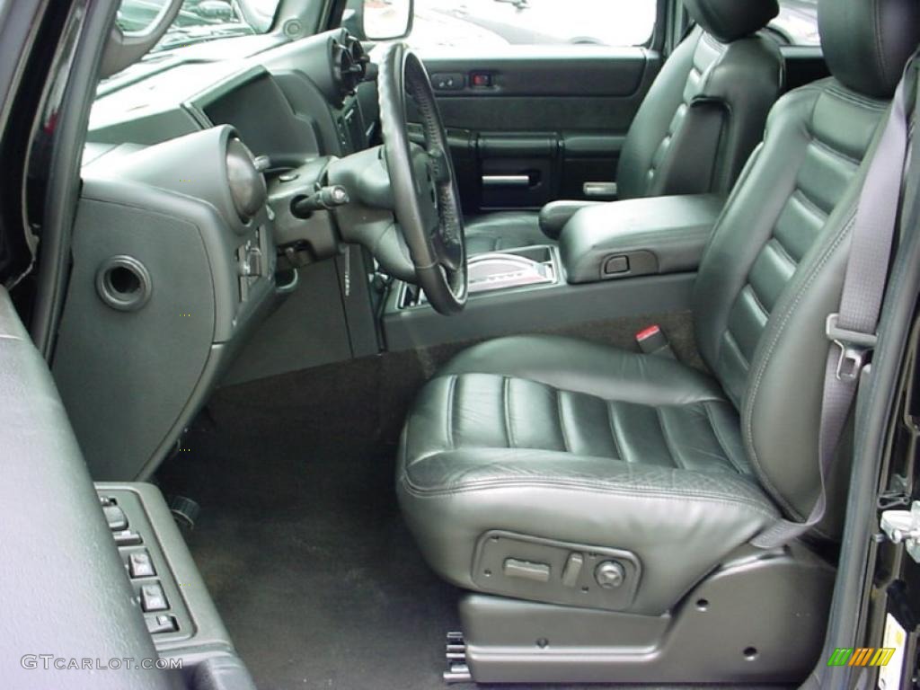 2007 H2 SUV - Black / Ebony Black photo #17