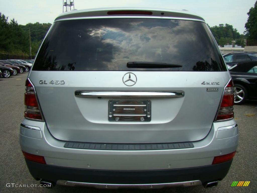 2008 GL 450 4Matic - Iridium Silver Metallic / Black photo #4