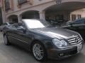 2008 Steel Grey Metallic Mercedes-Benz CLK 350 Cabriolet  photo #3