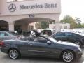 2008 Steel Grey Metallic Mercedes-Benz CLK 350 Cabriolet  photo #4