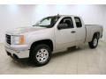 2007 Silver Birch Metallic GMC Sierra 1500 SLE Extended Cab 4x4  photo #3