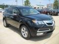 2010 Crystal Black Pearl Acura MDX   photo #2