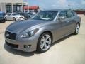 Platinum Graphite 2011 Infiniti M 56 S Sedan