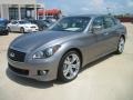 2011 Platinum Graphite Infiniti M 56 S Sedan  photo #1