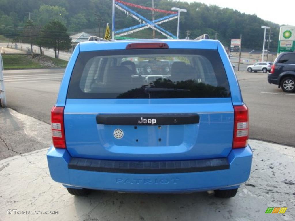2008 Patriot Sport - Surf Blue Pearl / Dark Slate Gray photo #3