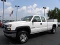 2007 Summit White Chevrolet Silverado 2500HD Classic Work Truck Extended Cab  photo #6