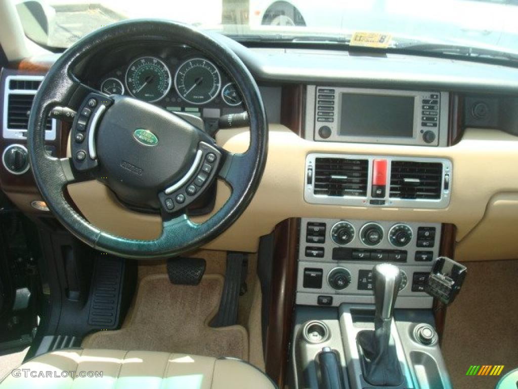 2004 Range Rover HSE - Epsom Green Metallic / Sand/Jet Black photo #15