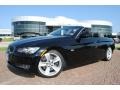 2008 Jet Black BMW 3 Series 335i Convertible  photo #1
