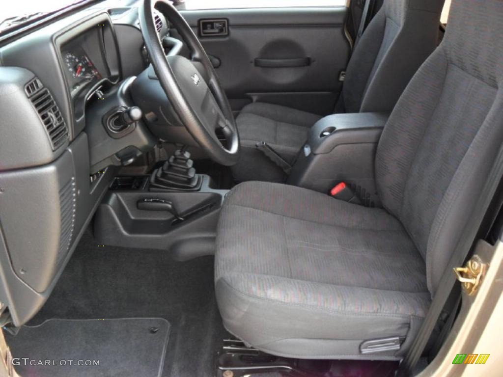 2004 Wrangler Rubicon 4x4 - Light Khaki Metallic / Dark Slate Gray photo #7