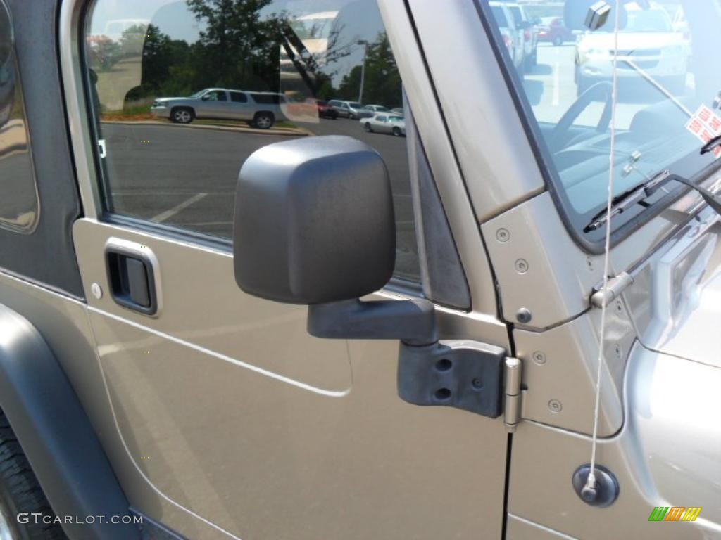 2004 Wrangler Rubicon 4x4 - Light Khaki Metallic / Dark Slate Gray photo #21