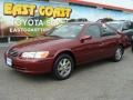 2001 Vintage Red Pearl Toyota Camry LE V6  photo #3