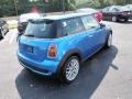 2009 Laser Blue Metallic Mini Cooper John Cooper Works Hardtop  photo #4