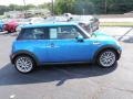 2009 Laser Blue Metallic Mini Cooper John Cooper Works Hardtop  photo #5