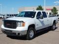 Summit White - Sierra 3500HD SLT Crew Cab 4x4 Photo No. 3