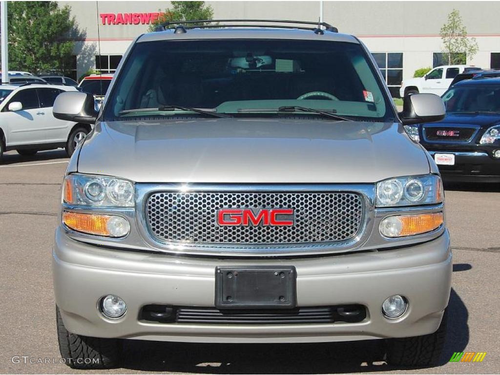 2004 Yukon Denali AWD - Silver Birch Metallic / Sandstone photo #2