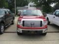 2010 Red Candy Metallic Ford F150 XLT SuperCab  photo #2