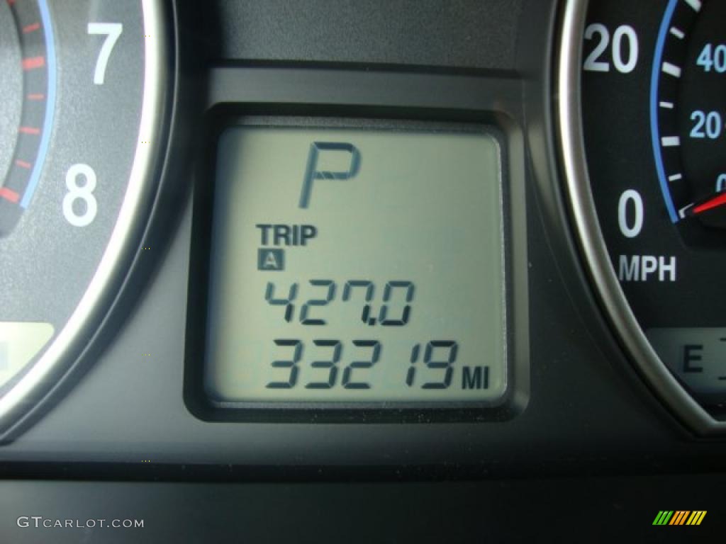 2008 Optima LX - Deep Ocean Blue / Gray photo #14