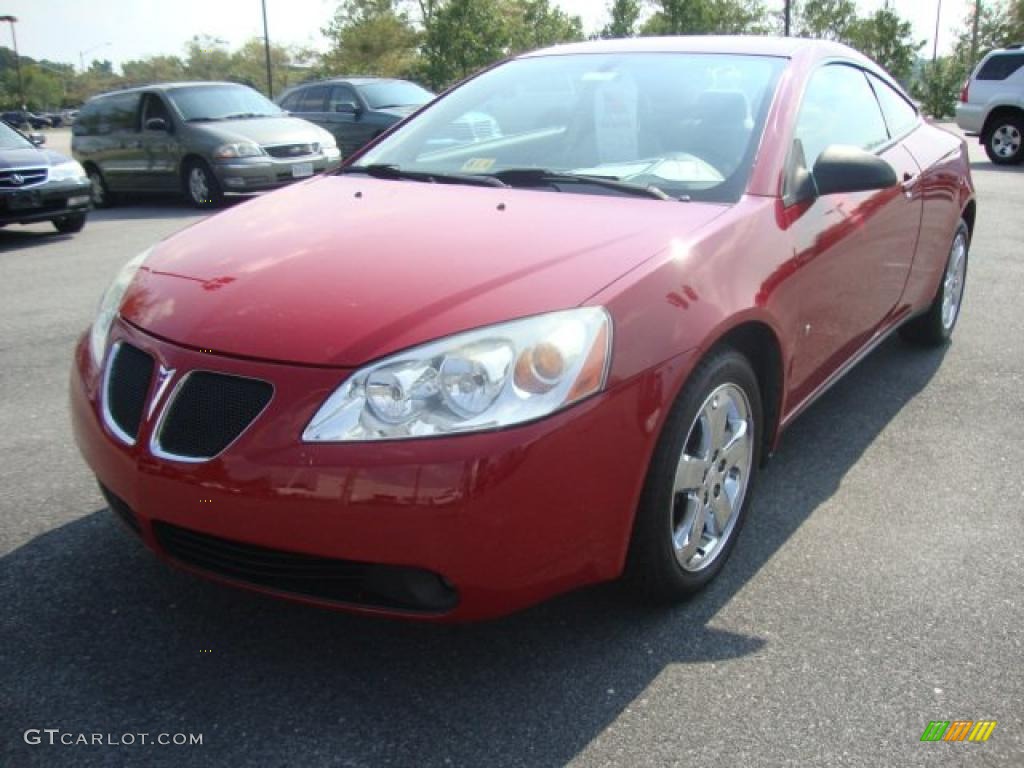 2007 G6 GT Coupe - Crimson Red / Light Taupe photo #1