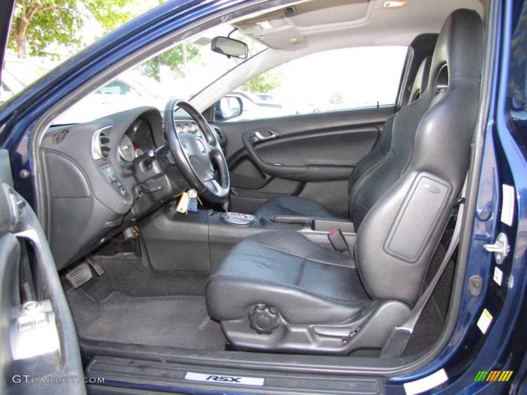 2002 RSX Sports Coupe - Eternal Blue Pearl / Ebony Black photo #9