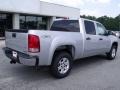 2010 Pure Silver Metallic GMC Sierra 1500 SLE Crew Cab 4x4  photo #8