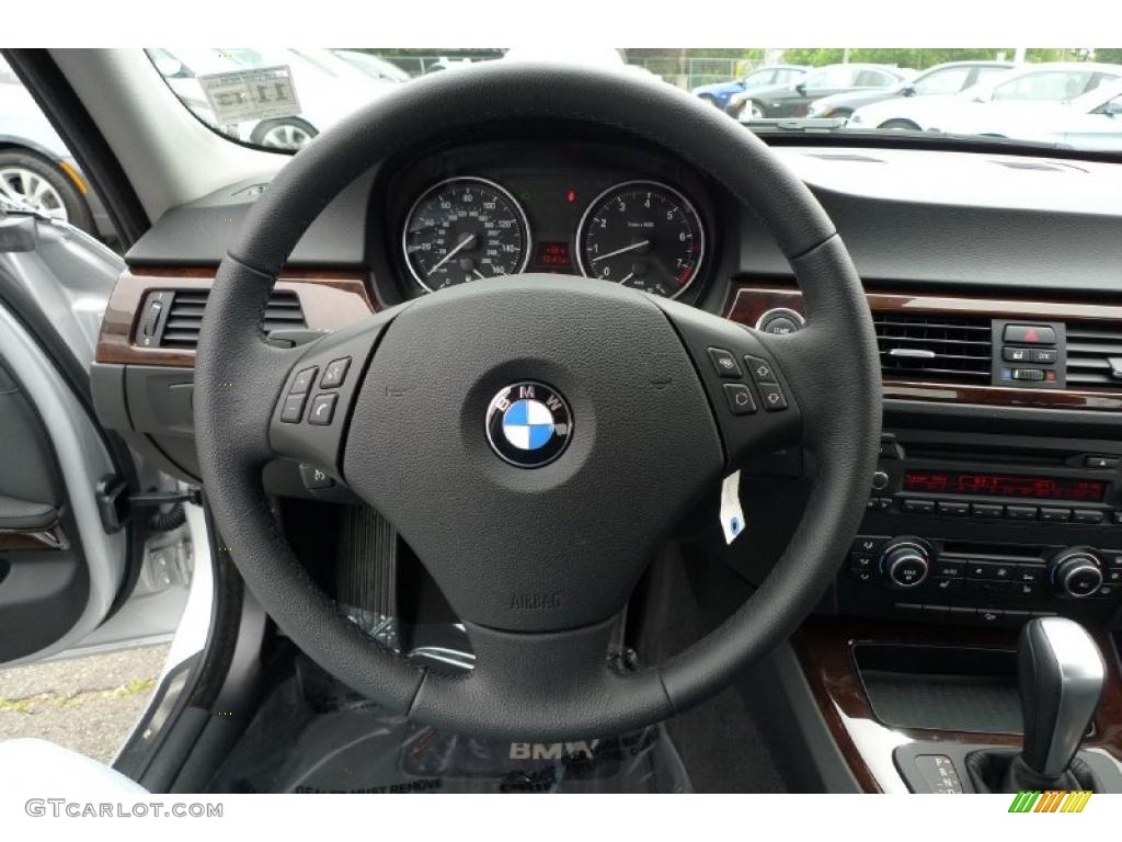 2010 3 Series 328i xDrive Sedan - Titanium Silver Metallic / Black photo #37