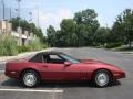  1986 Corvette Convertible Dark Red Metallic